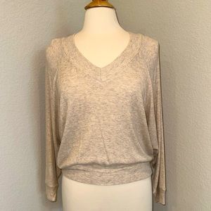 NWT Z Supply Carly Brushed Rib V-Neck Size XS
